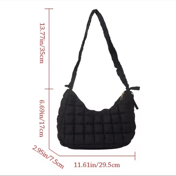 Black bubble bag - Picture 2 of 2